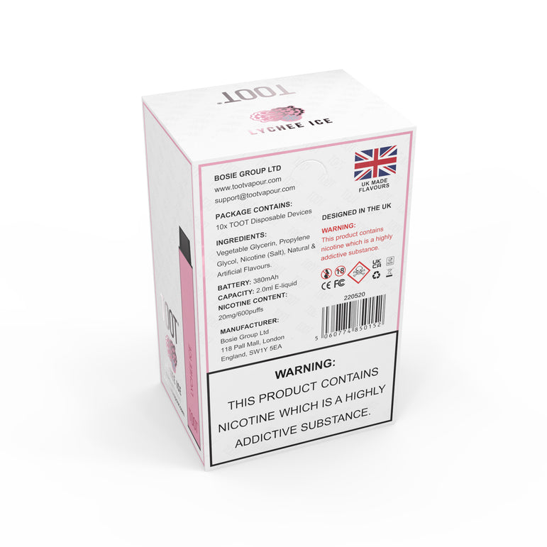 TOOT 10 PACK | Lychee Ice